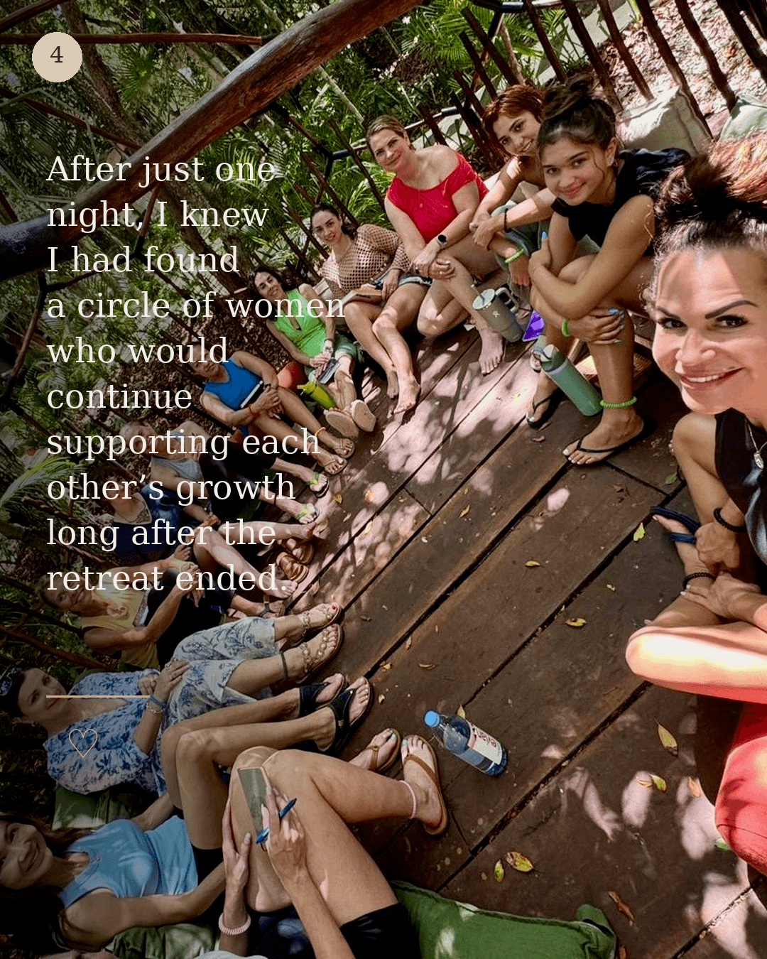 Women’s Support Circle at Retreat